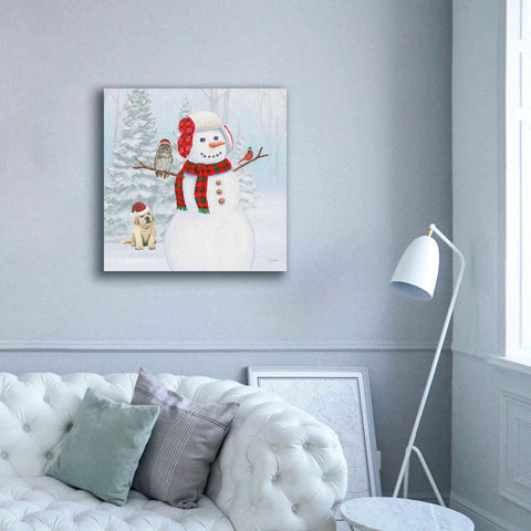 Image of 'Dressed for Christmas II Crop' by James Wiens, Canvas Wall Art,37 x 37
