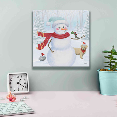 Image of 'Dressed for Christmas III Crop' by James Wiens, Canvas Wall Art,12 x 12