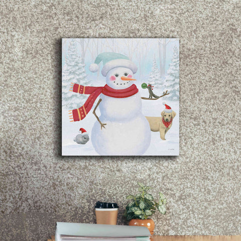 Image of 'Dressed for Christmas III Crop' by James Wiens, Canvas Wall Art,18 x 18
