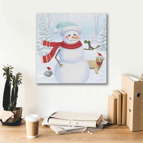 Image of 'Dressed for Christmas III Crop' by James Wiens, Canvas Wall Art,18 x 18