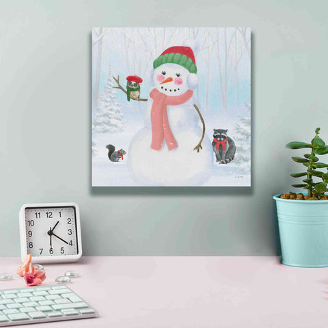 Image of 'Dressed for Christmas IV Crop' by James Wiens, Canvas Wall Art,12 x 12