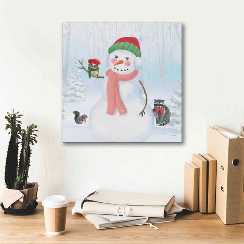 Image of 'Dressed for Christmas IV Crop' by James Wiens, Canvas Wall Art,18 x 18