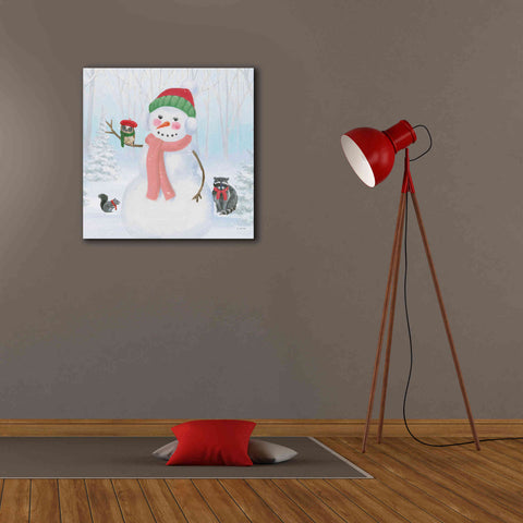 Image of 'Dressed for Christmas IV Crop' by James Wiens, Canvas Wall Art,26 x 26