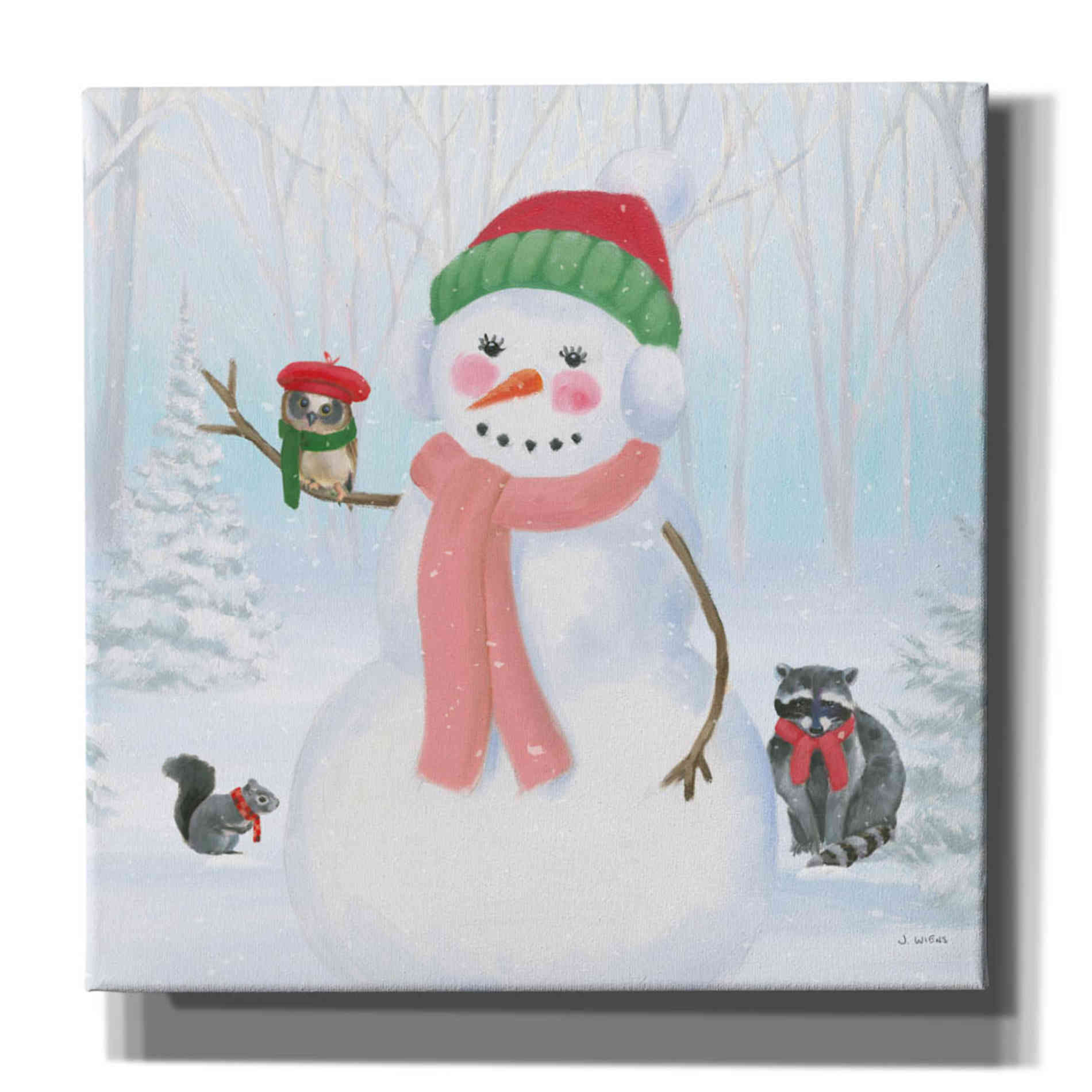 'Dressed for Christmas IV Crop' by James Wiens, Canvas Wall Art,12x12x1.1x0,18x18x1.1x0,26x26x1.74x0,37x37x1.74x0