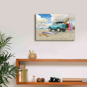 'Beach Ride I' by James Wiens, Canvas Wall Art,18 x 12