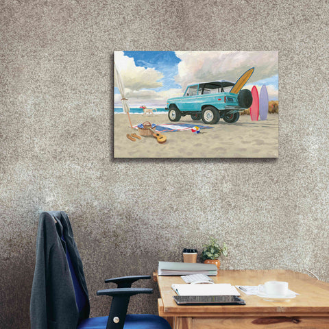 Image of 'Beach Ride I' by James Wiens, Canvas Wall Art,40 x 26