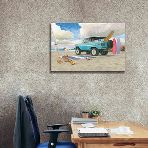 'Beach Ride I' by James Wiens, Canvas Wall Art,40 x 26