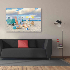 'Beach Ride II' by James Wiens, Canvas Wall Art,60 x 40
