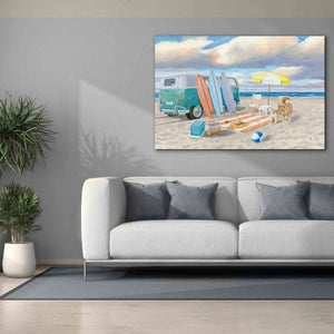 'Beach Ride II' by James Wiens, Canvas Wall Art,60 x 40