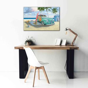 'Beach Ride III' by James Wiens, Canvas Wall Art,40 x 26