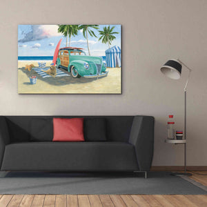 'Beach Ride III' by James Wiens, Canvas Wall Art,60 x 40