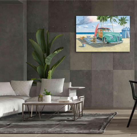 Image of 'Beach Ride III' by James Wiens, Canvas Wall Art,60 x 40