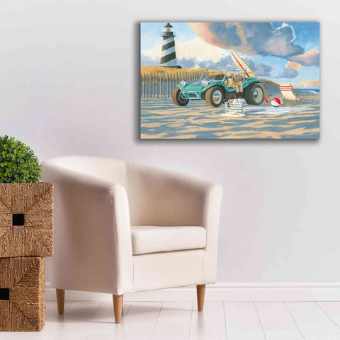 Image of 'Beach Ride IV' by James Wiens, Canvas Wall Art,40 x 26