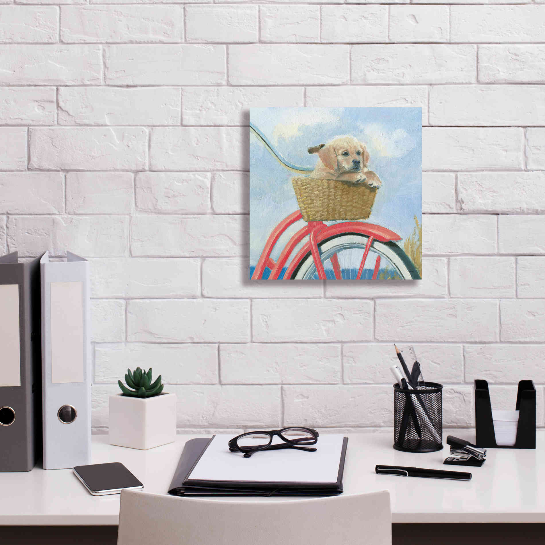 'Beach Ride V' by James Wiens, Canvas Wall Art,12 x 12