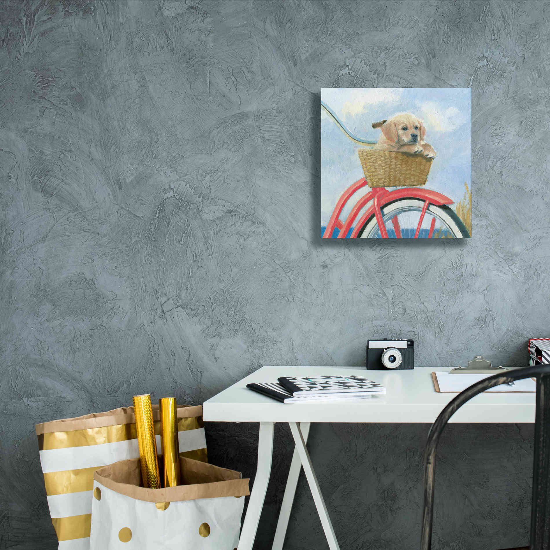 'Beach Ride V' by James Wiens, Canvas Wall Art,12 x 12