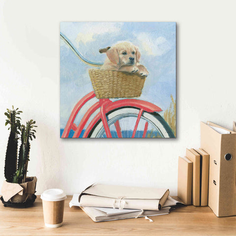 Image of 'Beach Ride V' by James Wiens, Canvas Wall Art,18 x 18