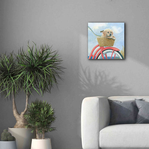 Image of 'Beach Ride V' by James Wiens, Canvas Wall Art,18 x 18