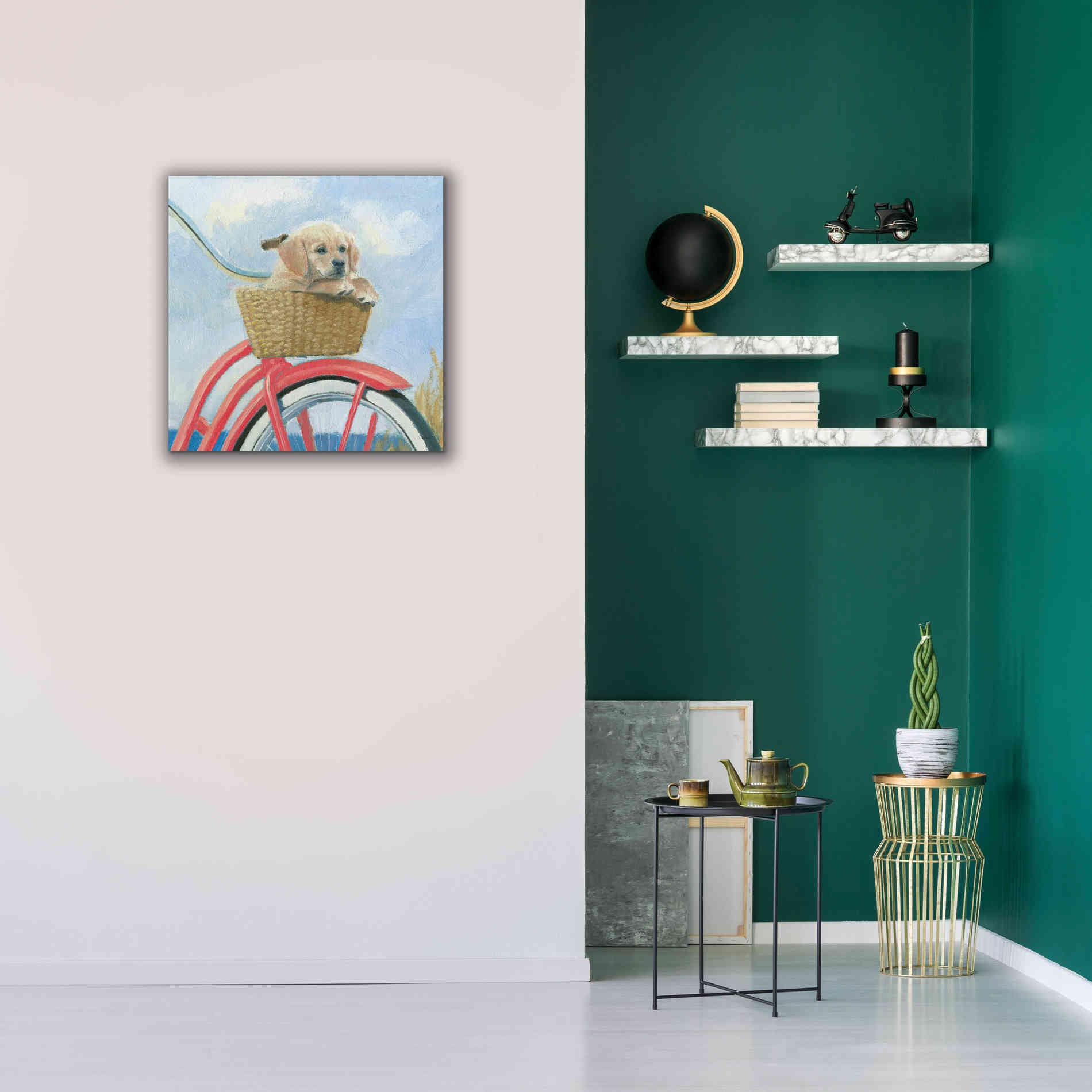 'Beach Ride V' by James Wiens, Canvas Wall Art,26 x 26