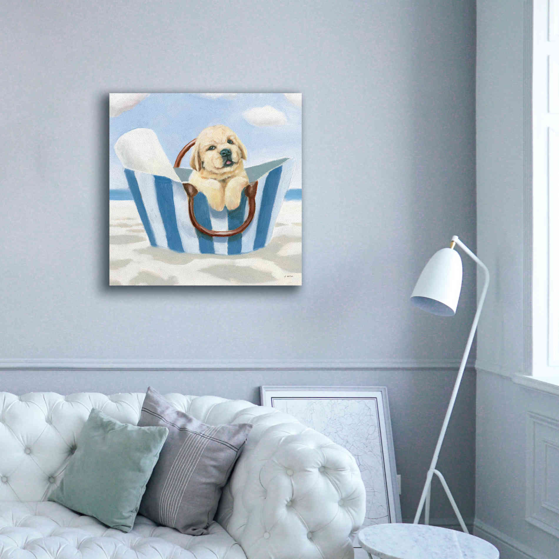 'Beach Ride VI' by James Wiens, Canvas Wall Art,37 x 37