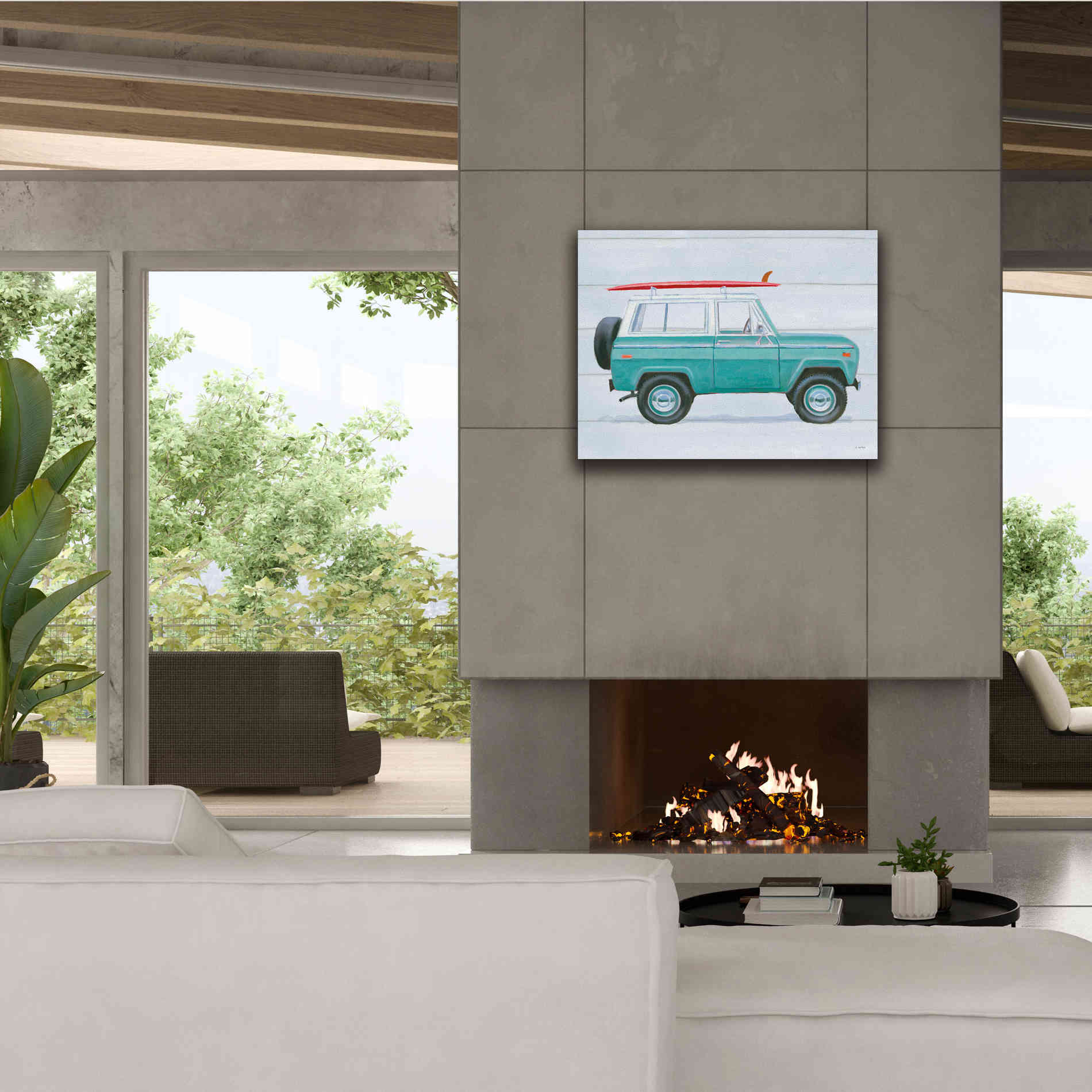 'Beach Ride VII' by James Wiens, Canvas Wall Art,34 x 26