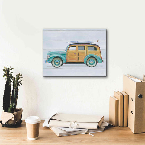 Image of 'Beach Ride VIII' by James Wiens, Canvas Wall Art,16 x 12