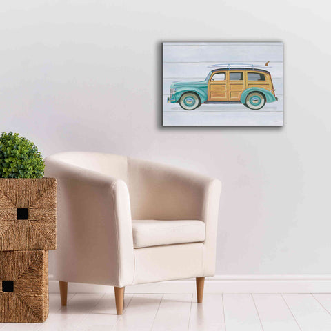 Image of 'Beach Ride VIII' by James Wiens, Canvas Wall Art,26 x 18