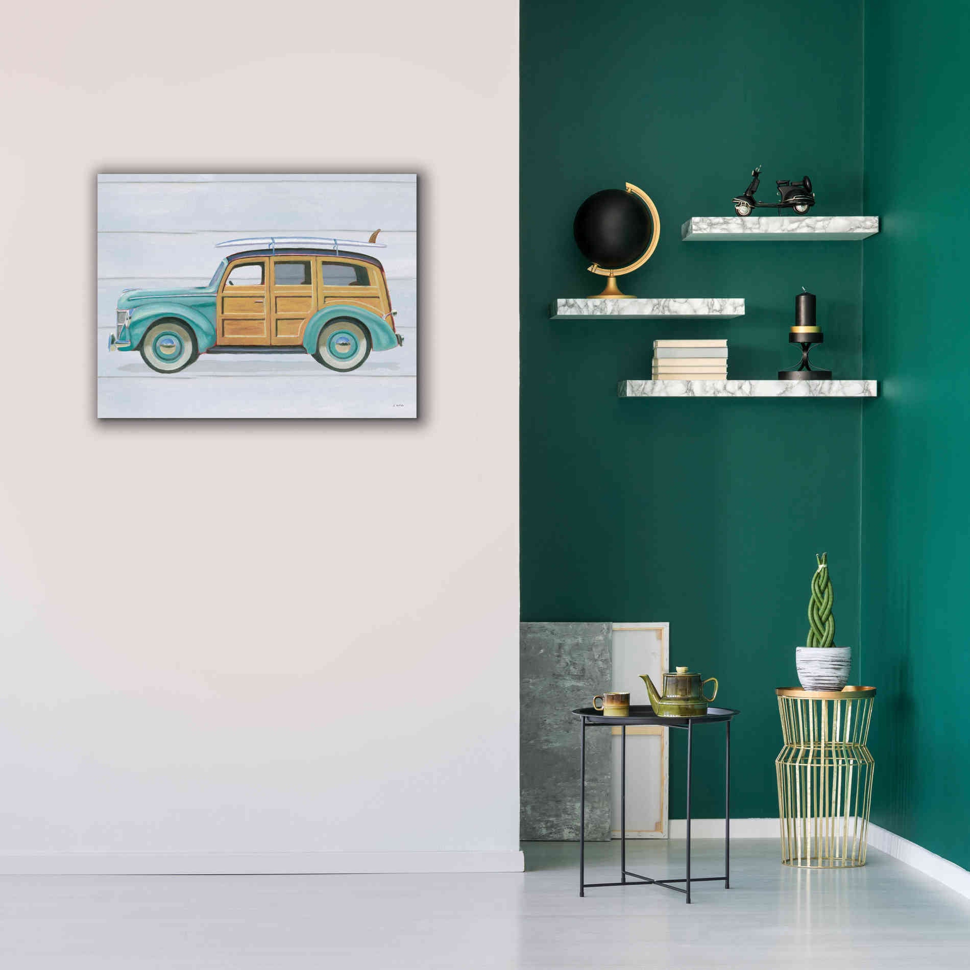 'Beach Ride VIII' by James Wiens, Canvas Wall Art,34 x 26