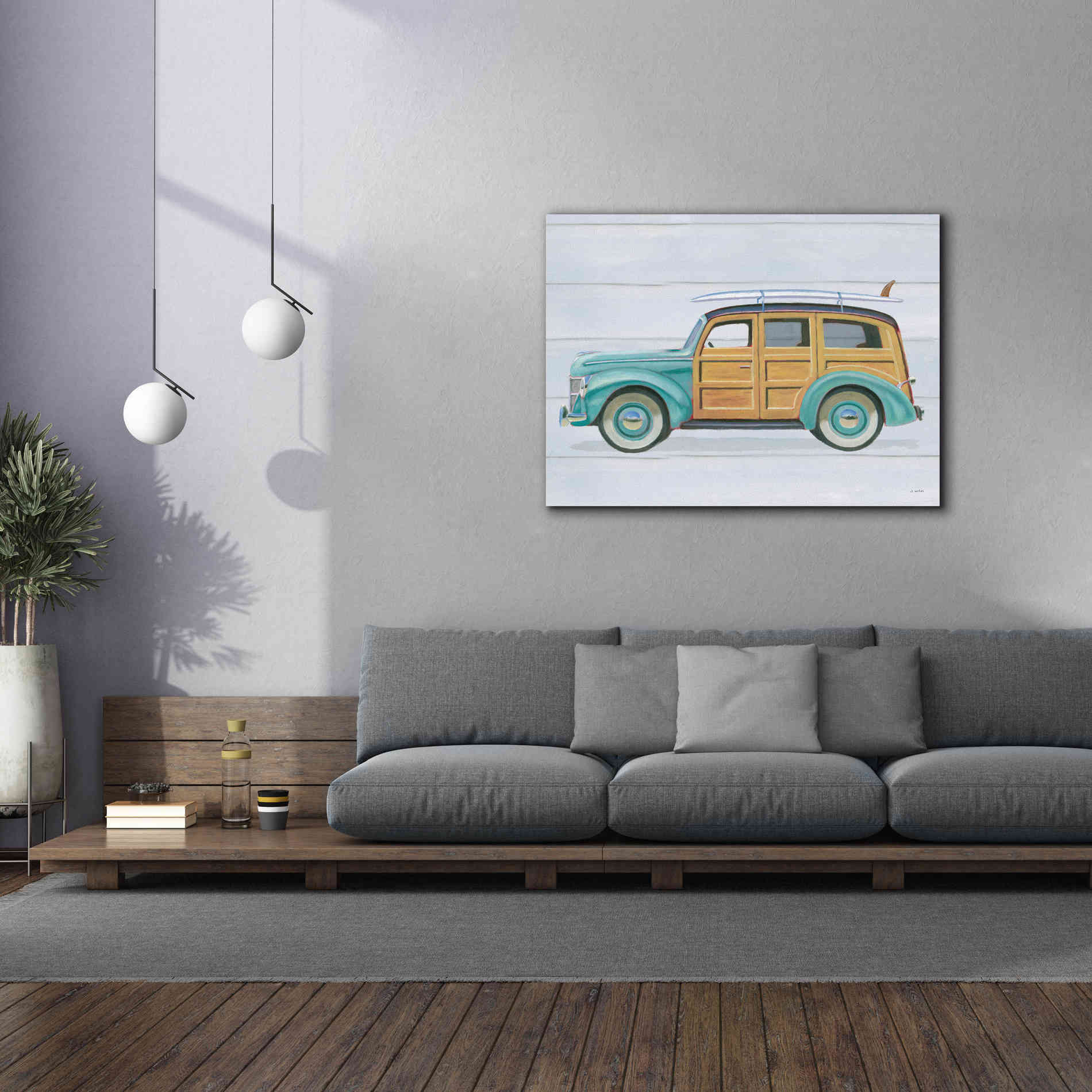 'Beach Ride VIII' by James Wiens, Canvas Wall Art,54 x 40