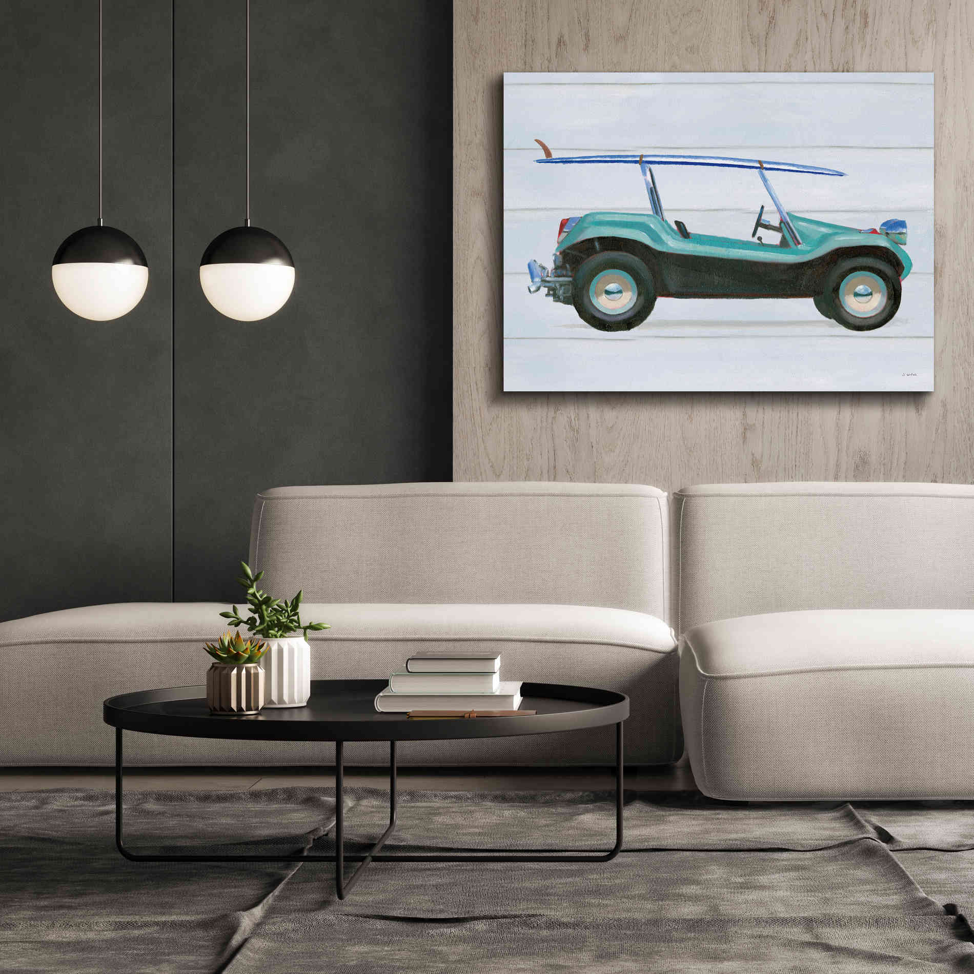'Beach Ride IX' by James Wiens, Canvas Wall Art,54 x 40