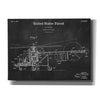 'Direct-Lift Aircraft Blueprint Patent Chalkboard,' Canvas Wall Art,16x12x1.1x0,26x18x1.1x0,34x26x1.74x0,54x40x1.74x0
