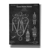 'Block and Tackle Blueprint Patent Chalkboard,' Canvas Wall Art,12x16x1.1x0,18x26x1.1x0,26x34x1.74x0,40x54x1.74x0