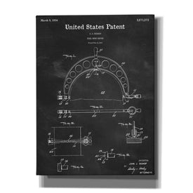 'Dial Snap Gauge Blueprint Patent Chalkboard,' Canvas Wall Art,12x16x1.1x0,18x26x1.1x0,26x34x1.74x0,40x54x1.74x0