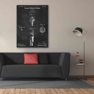 'Ophthalmoscope Blueprint Patent Chalkboard,' Canvas Wall Art,40 x 54