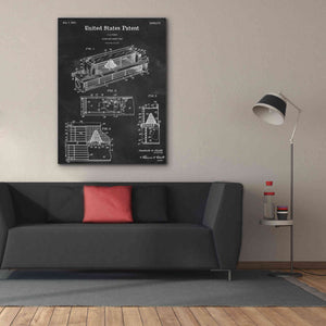 'Queen and Drone Trap Blueprint Patent Chalkboard,' Canvas Wall Art,40 x 54