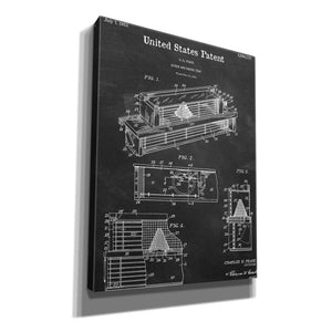 'Queen and Drone Trap Blueprint Patent Chalkboard,' Canvas Wall Art,12x16x1.1x0,18x26x1.1x0,26x34x1.74x0,40x54x1.74x0