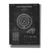 'Roulette Blueprint Patent Chalkboard,' Canvas Wall Art,12x16x1.1x0,18x26x1.1x0,26x34x1.74x0,40x54x1.74x0