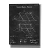'Tent Blueprint Patent Chalkboard,' Canvas Wall Art,12x16x1.1x0,18x26x1.1x0,26x34x1.74x0,40x54x1.74x0