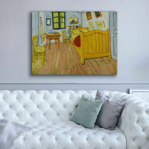 'Bedroom in Arles' by Vincent van Gogh, Canvas Wall Art,54 x 40