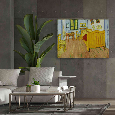 Image of 'Bedroom in Arles' by Vincent van Gogh, Canvas Wall Art,54 x 40