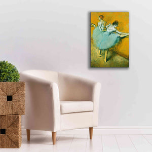 'Dancers at the Barre' by Edgar Degas, Canvas Wall Art,18 x 26