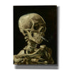 'Head of a Skeleton with a Burning Cigarette' by Vincent van Gogh, Canvas Wall Art,12x16x1.1x0,18x26x1.1x0,26x34x1.74x0,40x54x1.74x0