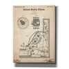 'Cash Register Blueprint Patent Parchment,' Canvas Wall Art,12x16x1.1x0,18x26x1.1x0,26x34x1.74x0,40x54x1.74x0