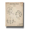 'Wrestling Headgear Blueprint Patent Parchment,' Canvas Wall Art,12x16x1.1x0,18x26x1.1x0,26x34x1.74x0,40x54x1.74x0