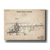 'Direct-Lift Aircraft Blueprint Patent Parchment,' Canvas Wall Art,16x12x1.1x0,26x18x1.1x0,34x26x1.74x0,54x40x1.74x0