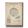 'Roulette Blueprint Patent Parchment,' Canvas Wall Art,12x16x1.1x0,18x26x1.1x0,26x34x1.74x0,40x54x1.74x0