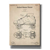 'Roller Skate Blueprint Patent Parchment,' Canvas Wall Art,12x16x1.1x0,18x26x1.1x0,26x34x1.74x0,40x54x1.74x0