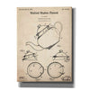 'Tea Pot Cover Blueprint Patent Parchment,' Canvas Wall Art,12x16x1.1x0,18x26x1.1x0,26x34x1.74x0,40x54x1.74x0