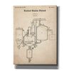 'Vacuum Pan Blueprint Patent Parchment,' Canvas Wall Art,12x16x1.1x0,18x26x1.1x0,26x34x1.74x0,40x54x1.74x0