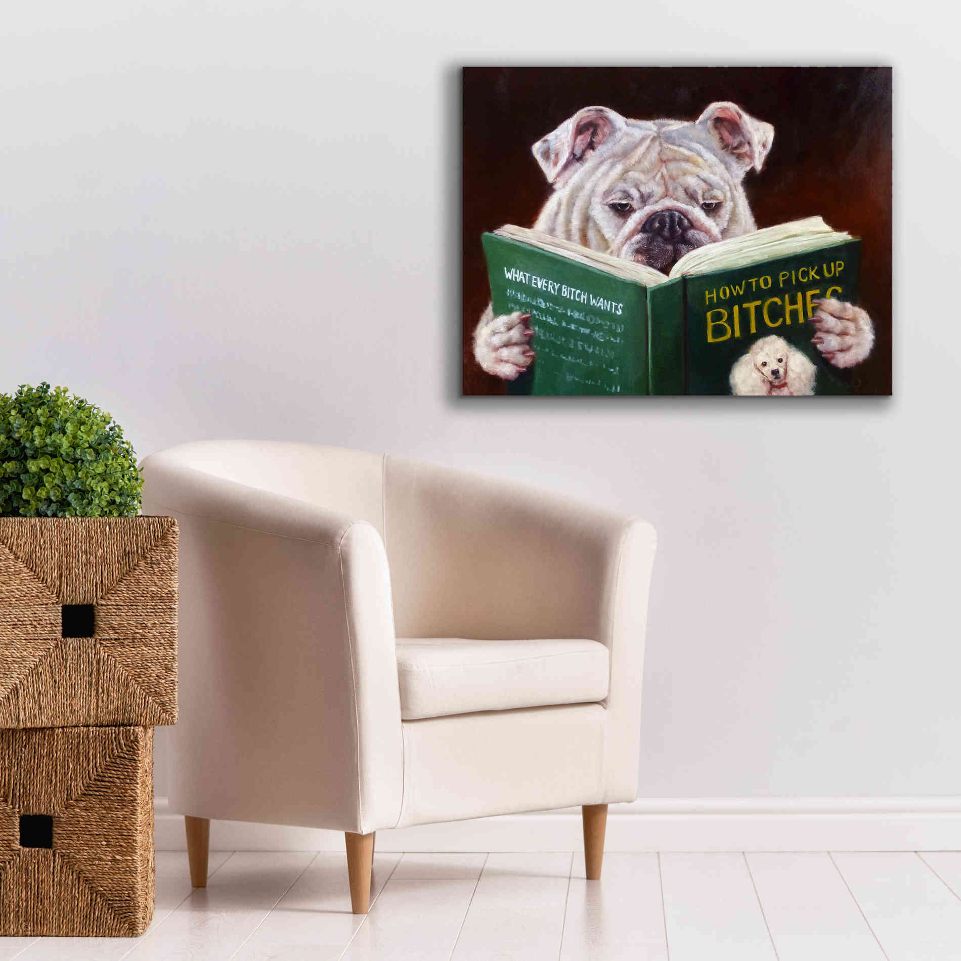 'Casanova' by Lucia Heffernan, Canvas Wall Art,34x26