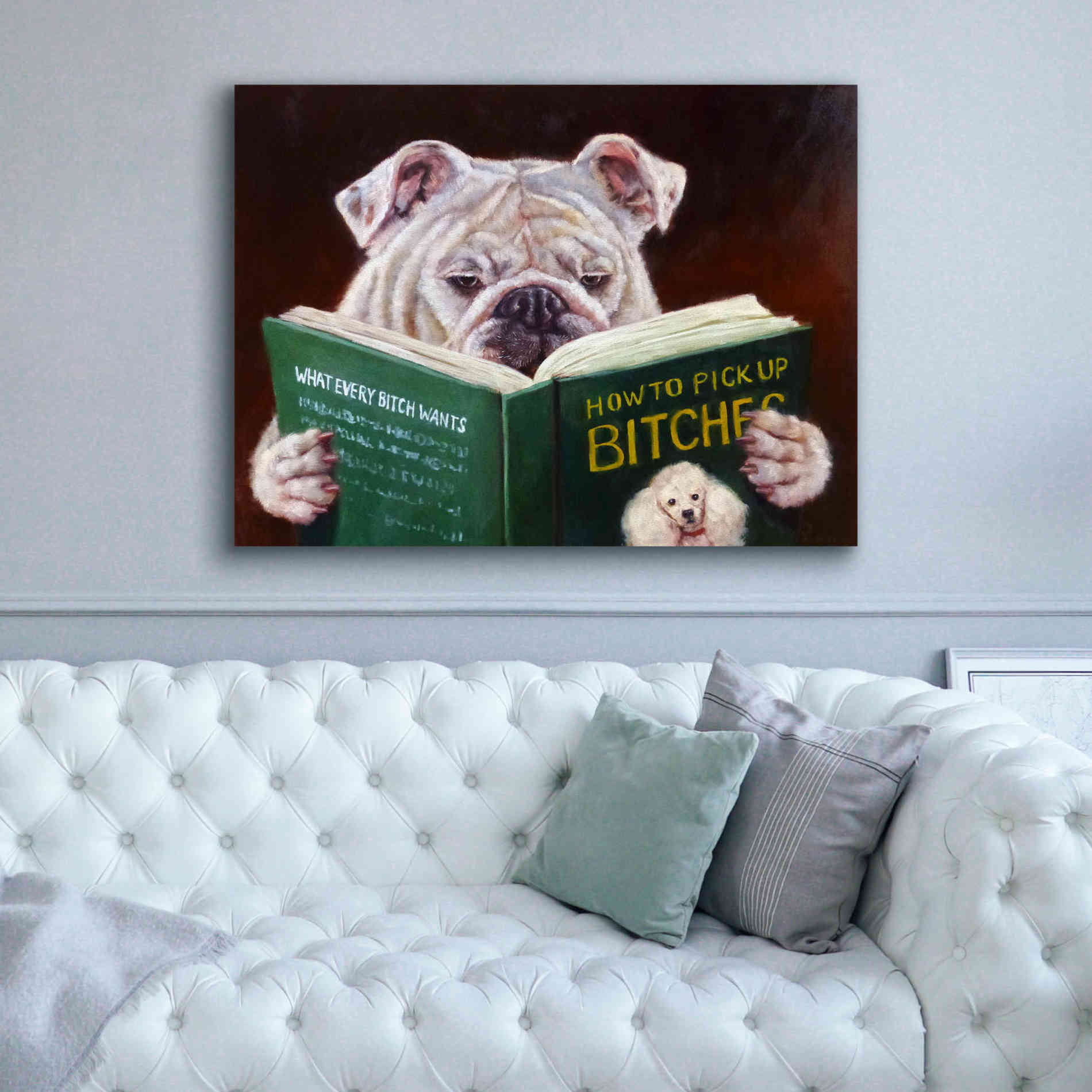 'Casanova' by Lucia Heffernan, Canvas Wall Art,54x40